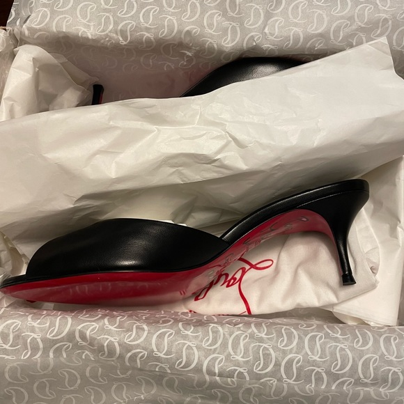 Christian Louboutin Shoes - Authentic Christian Louboutin Dolly 55 kitten sandals